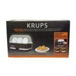Krups Electric Egg Cooker 6-Egg Capacity with Multiple Cooking Modes