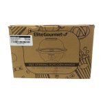 Elite Gourmet 12-Cup Automatic Popcorn Maker with Stirring Function