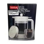 Bodum 51 Oz Cold Brew Coffee Maker White Made in Portugal