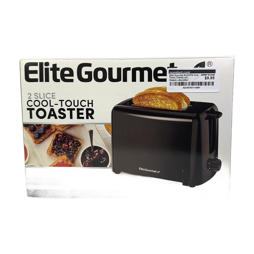 AZ-2510311-0597.jpg Elite Gourmet Cool Touch Toaster with 6 Temperature Settings - Image 1