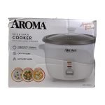 Aroma Digital Rice Cooker, 4-Cup Stainless Steel - Image 3
