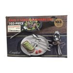 Cangshan 103-Piece Mirror Finish Cutlery Set