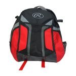 Rawlings Youth Baseball Backpack Black/Red