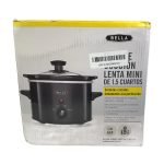 Bella Electric Slow Cooker 1.5 Qt Stoneware Pot