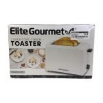 Elite Gourmet Cool Touch 7-Setting Toaster With Extra-Wide Slots