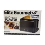 Elite Gourmet Cool Touch Toaster with 6 Temperature Settings
