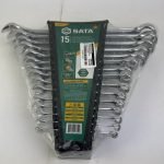 SATA 15-Piece SAE Combination Wrench Set