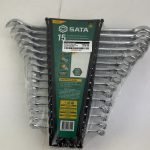 SATA 15-Piece SAE Combination Wrench Set