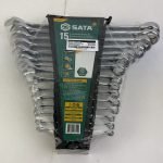 Sata 15-Piece SAE Combination Wrench Set