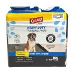 Glad For Pets Heavy Duty Activated Carbon Puppy Training Pads