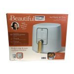 Drew 6-Quart Air Fryer with TurboCrisp Technology and Gold Accents