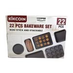 Kikcoin 22-Piece Non-Stick Carbon Steel Bakeware Set