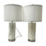 Coastal Shell-Inspired Table Lamps, Set of 2