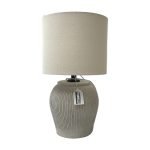 Better Homes & Gardens 21-Inch Raw Sand Table Lamp With Shade