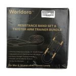 Worldora Twister Arm Trainer with 3 Resistance Bands