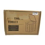 Hapoon XL Portable Folding Camping Toilet With Lid Kit