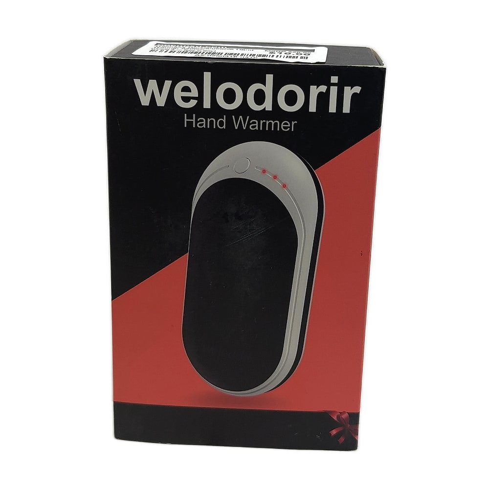 AZ-0260316-0310.jpg Welodorir Rechargeable Hand Warmer 5200mAh, Double-Sided - Image 1