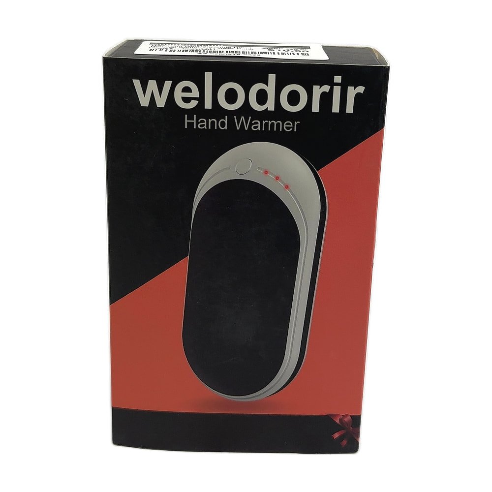 AZ-0260316-0322.jpg Welodorir Rechargeable Hand Warmer 5200mAh Power Bank - Image 1