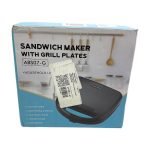 Ostba Sandwich Maker, 2 Slice Grilled Cheese Maker 750W