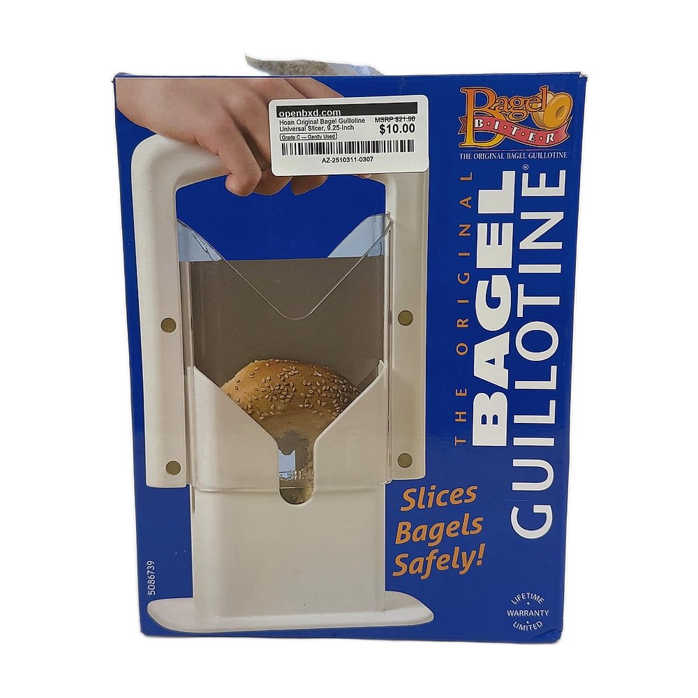 AZ-2510311-0307.jpg Hoan Original Bagel Guillotine Universal Slicer, 9.25-Inch - Image 1