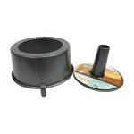 Chicago Metallic Angel Food Cake Pan with Cooling Feet, 9.5 Inch - Image 3