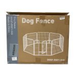 Healsmart Dog Playpen, 24 Inch 8 Panels Heavy Duty Metal