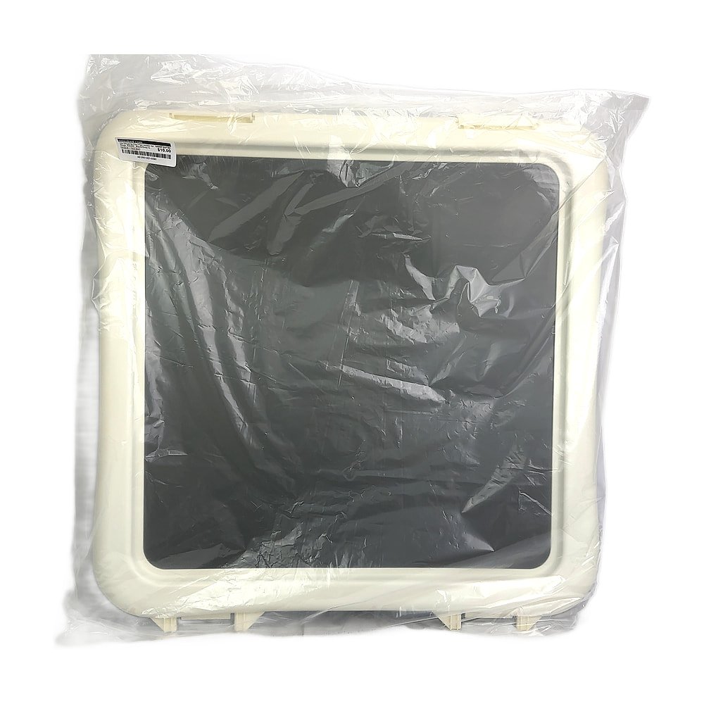 AZ-2601221-0090.jpg Iris Ohyama Pee Pad Holder for Dogs, 22x22'', Black/Gray with Leak Protection - Image 1