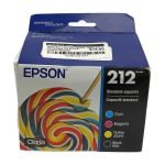 Epson 212 Claria High Capacity Ink Cartridge Combo Pack