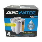 Zerowater 5-Stage Water Filter Replacement, 4-Pack