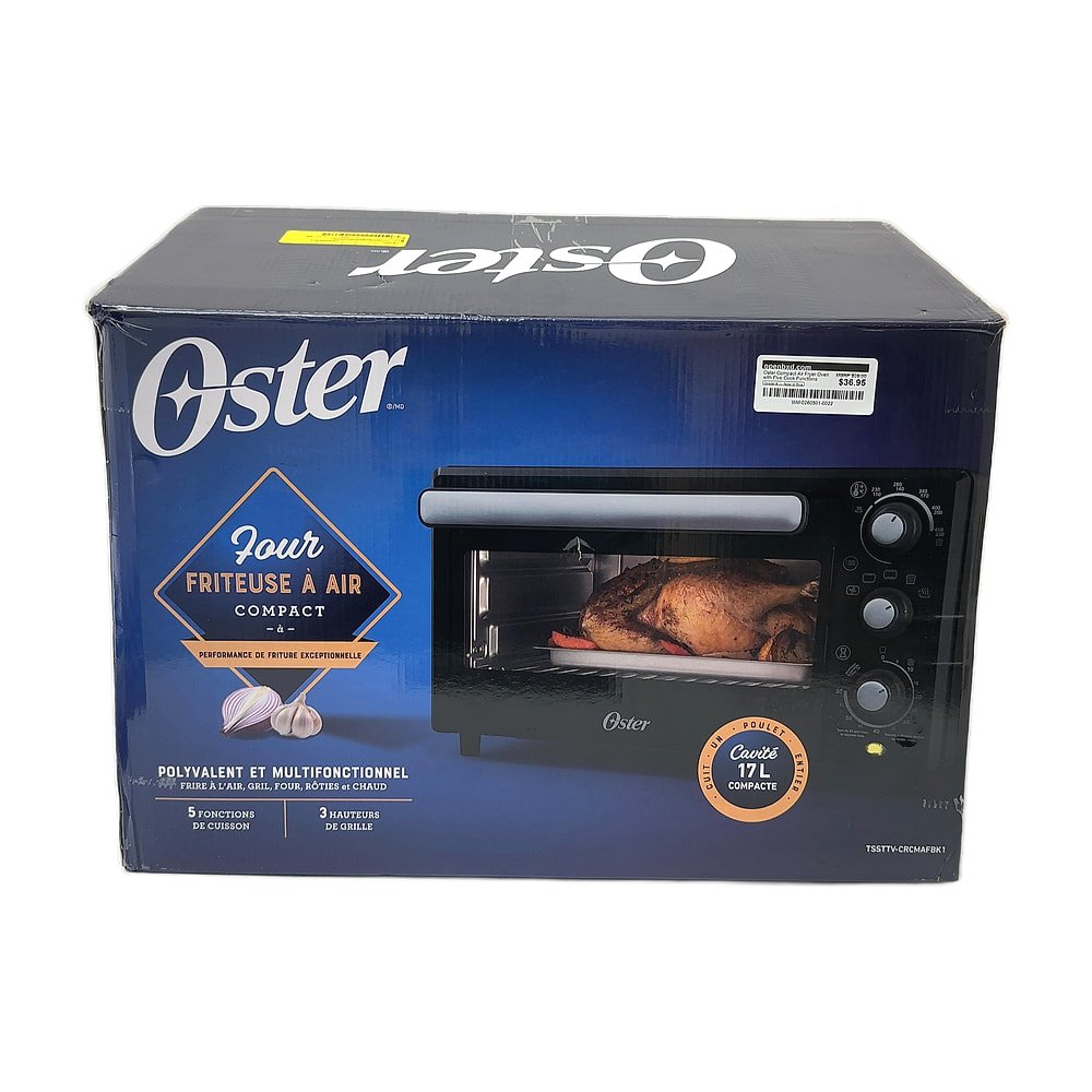 WM-0260501-0022.jpg Oster Compact Air Fryer Oven with Five Cook Functions - Image 1