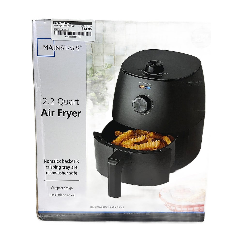 WM-0260501-0041.jpg Mainstays 2.2 Qt Air Fryer - Image 1