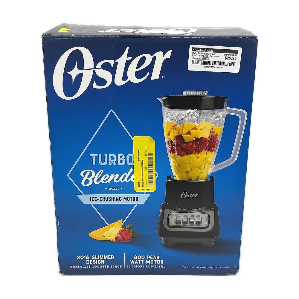 WM-0260501-0076.jpg Oster Turbo Blender With Ice-Crushing 800 Watt Motor - Image 1