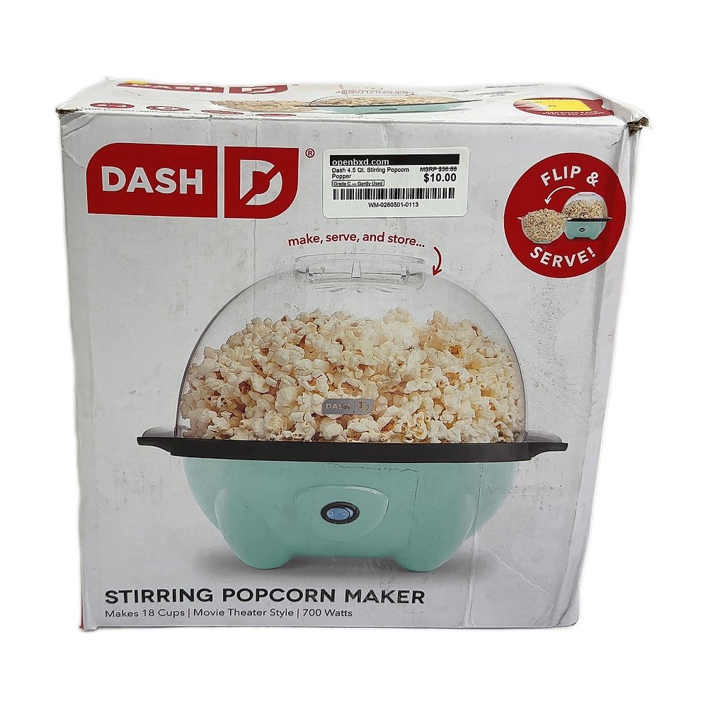 WM-0260501-0113.jpg Dash 4.5 Qt. Stirring Popcorn Popper - Image 1