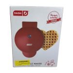 Dash Express Heart Waffle Maker with Dual Nonstick Surfaces