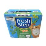 Fresh Step Clean Paws Cat Litter with Febreze Freshness, Advanced Multi Cat Low...