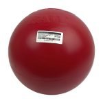 Jolly Pets Push-N-Play Ball Dog Toy, 10 Inches/Large, Red (310 Rd)