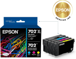 Epson 702 DuraBrite Ultra Ink Cartridge Combo Pack High Capacity - Image 2