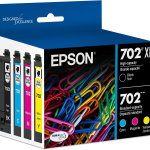 Epson 702 DuraBrite Ultra Ink Cartridge Combo Pack High Capacity