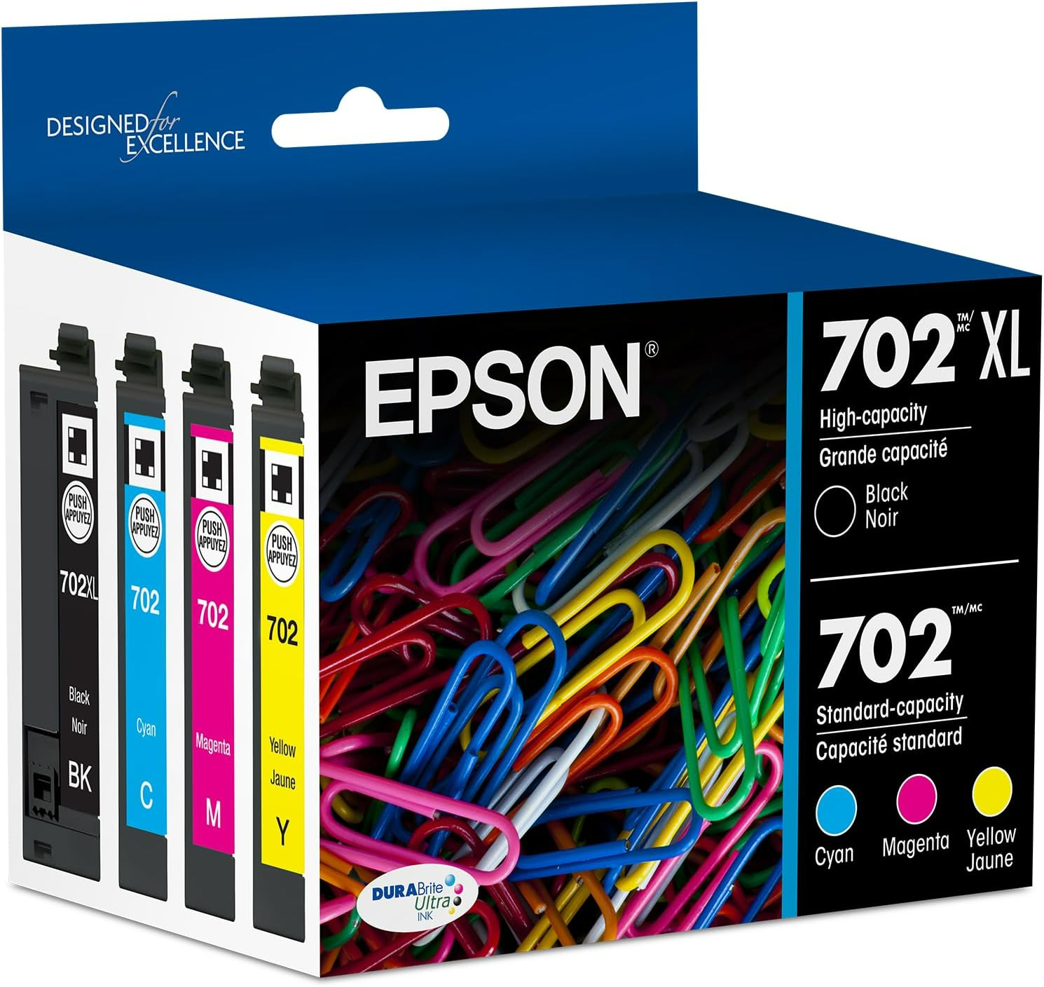 AZ-2601222-0018-stock-main.png Epson 702 DuraBrite Ultra Ink Cartridge Combo Pack High Capacity - Image 1