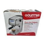 Gourmia Slim Espresso Machine With LCD Screen Milk Frother Compact - Image 2