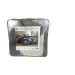 Ink+Ivy Queen Comforter Set, 3 Piece, Navy Ikat Chevron Design