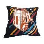 Vintage Walkman Artwork Cassette Player Throw Pillow