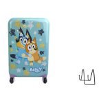 Bluey Hardside Carry On Spinner Suitcase Blue