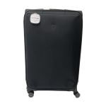 Swissgear Checklite Softside Large Checked Suitcase, Black - Image 4