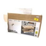 Room Essentials Scandi Coffee Table with Drawers, Natural - Image 3