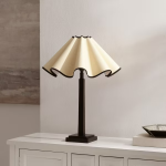 Safavieh Monika 24.5 Resin Rattan Table Lamp Black Natural - Image 2