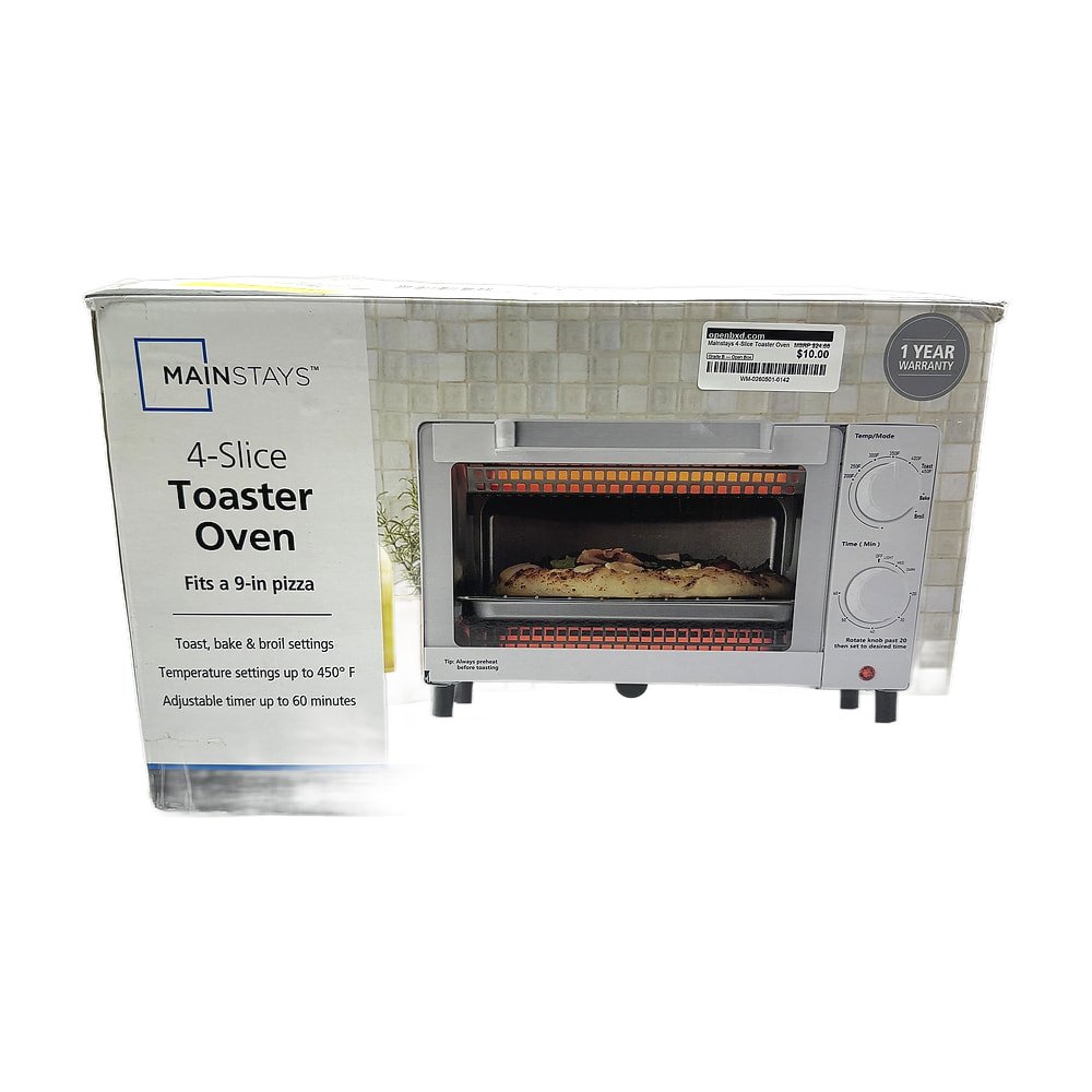 WM-0260501-0142.jpg Mainstays 4-Slice Toaster Oven - Image 1