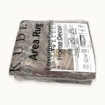 Kuden 4x6 Area Rug Machine Washable Vintage Style Low Pile