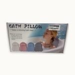 Deenwada Silicone Bath Pillow with Suction Cups Pink