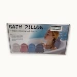 Deenwada Silicone Bath Pillow with Suction Cups Pink